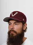 Бейсболка AMERICAN NEEDLE арт. SMU719A-VAM Vancouver Millionaires Achive Legend NHL (бордовый)